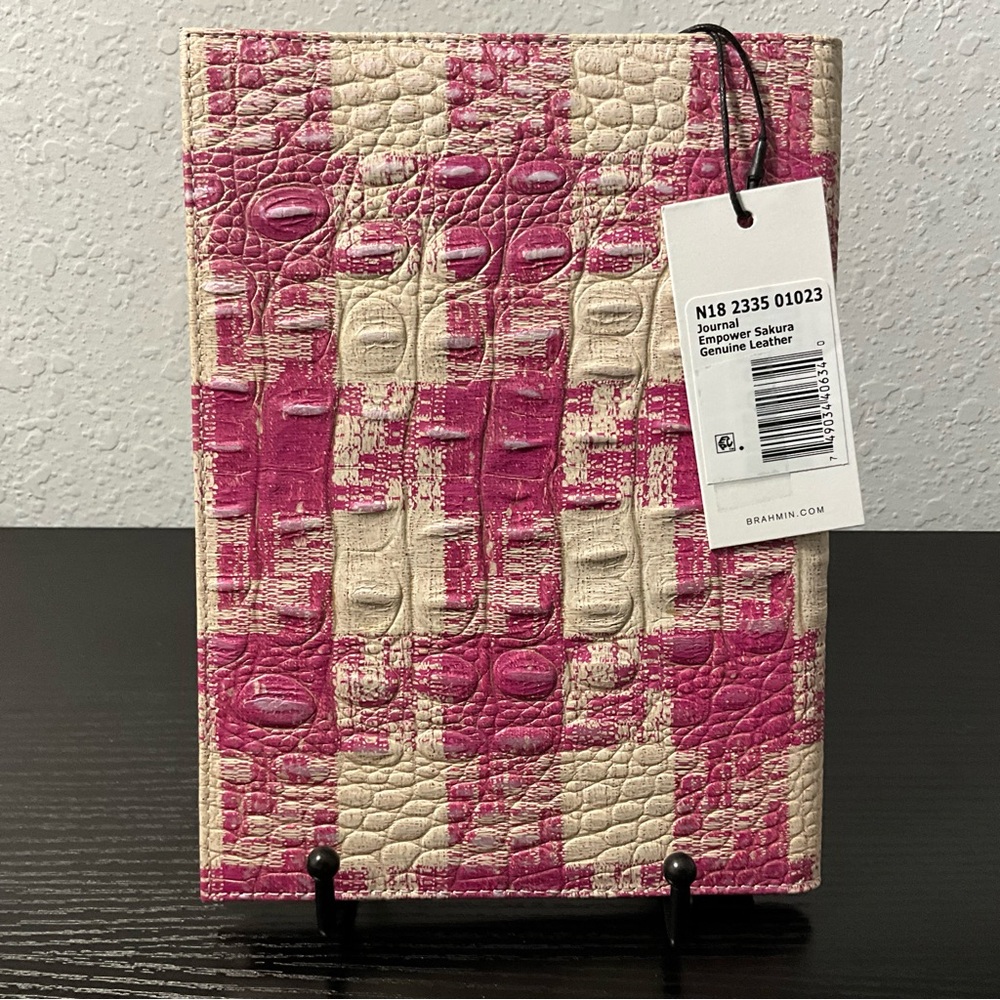 Brahmin Journal EMPOWER SAKURA Genuine Leather NWT